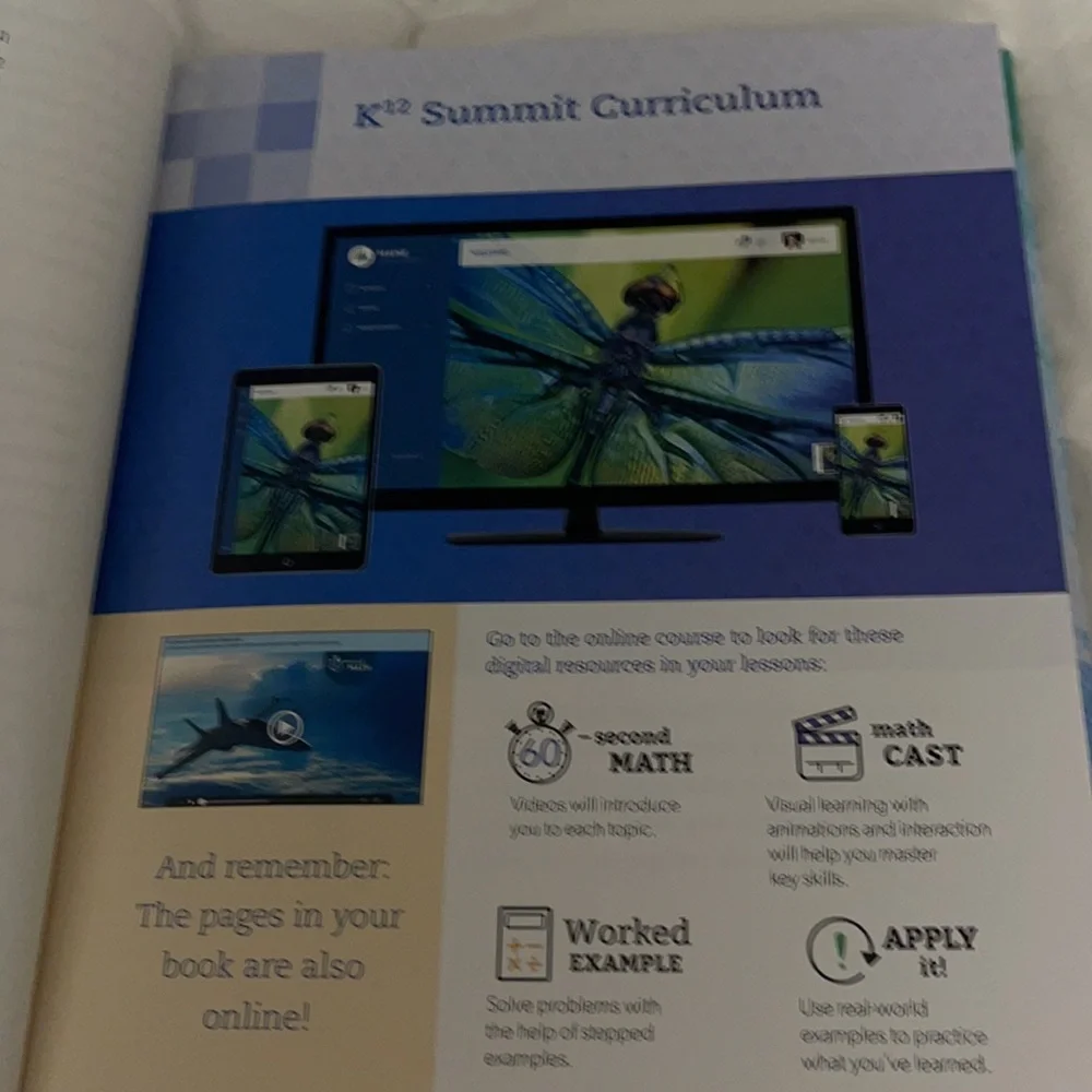 Math 6th grade homeschool textbook A Reference Guide - Picture 9 of 9